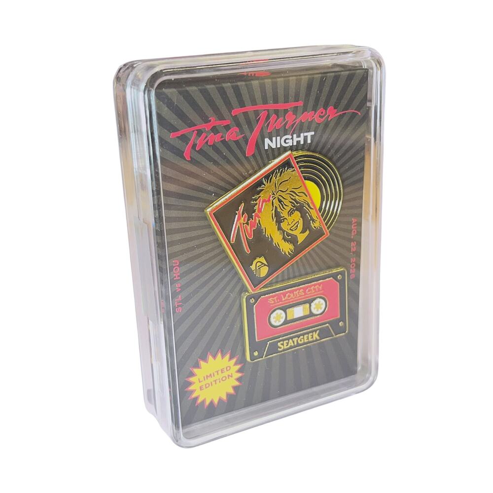 2026 STL CITY SC Tina Turner Night Limited Edition 2 Pin Set SeatGeek